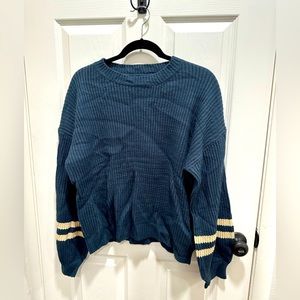 Navy blue sweater